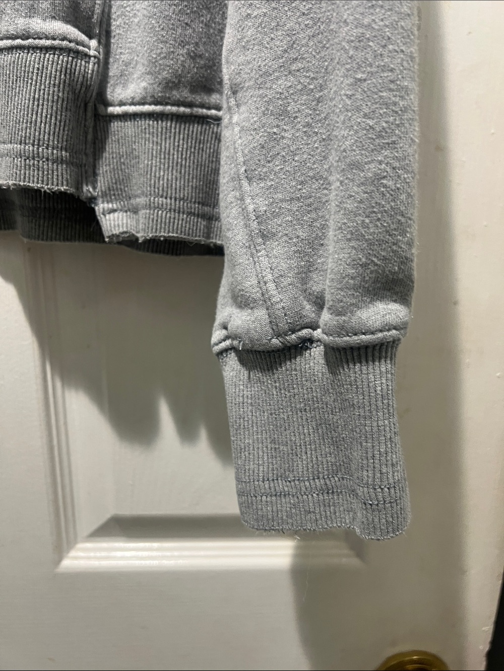 FP Movement by Free People Gray Washed Cropped Crew Sweatshirt - Picture 6 of 11